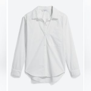 Current Air Ciao Megan white button up women's shirt